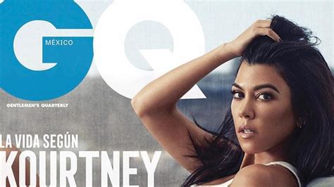 kourtney kardashian nude|Kourtney Kardashian Poses Completely Nude for GQ Mexico